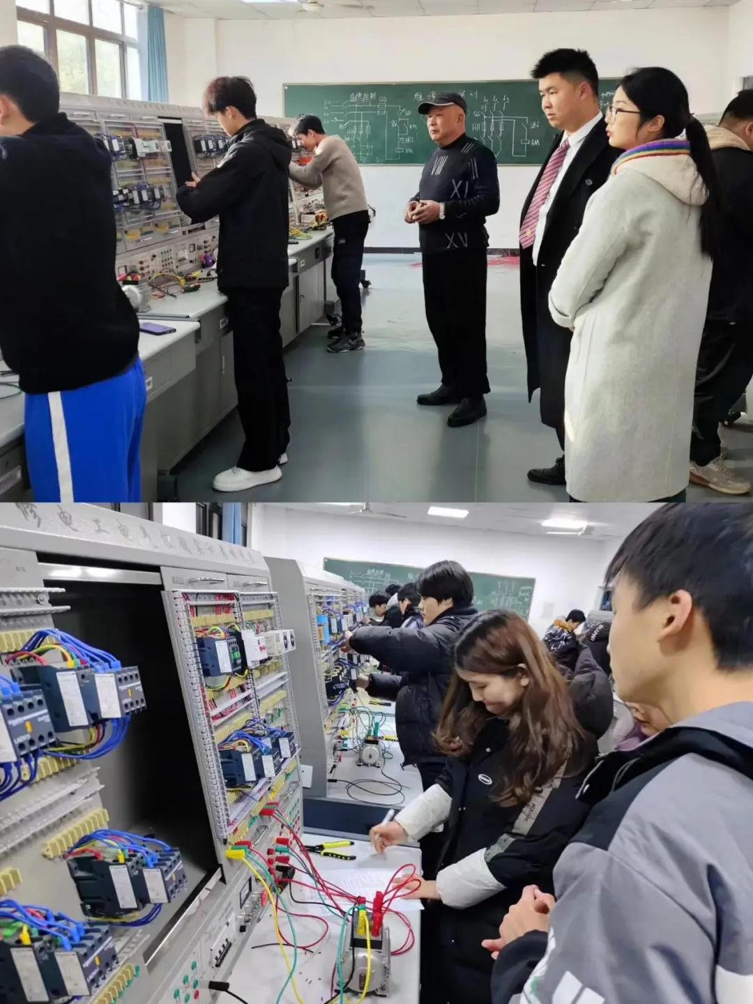 南昌向遠(yuǎn)鐵路學(xué)校電機與電氣控制接線賽項