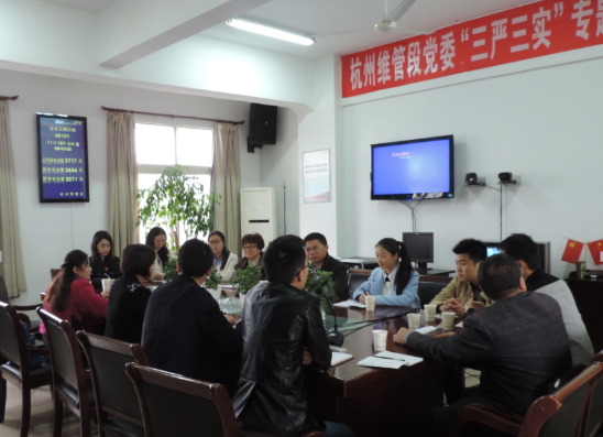 南昌向遠(yuǎn)軌道鐵路學(xué)校教師赴杭州維管段開展調(diào)研活動