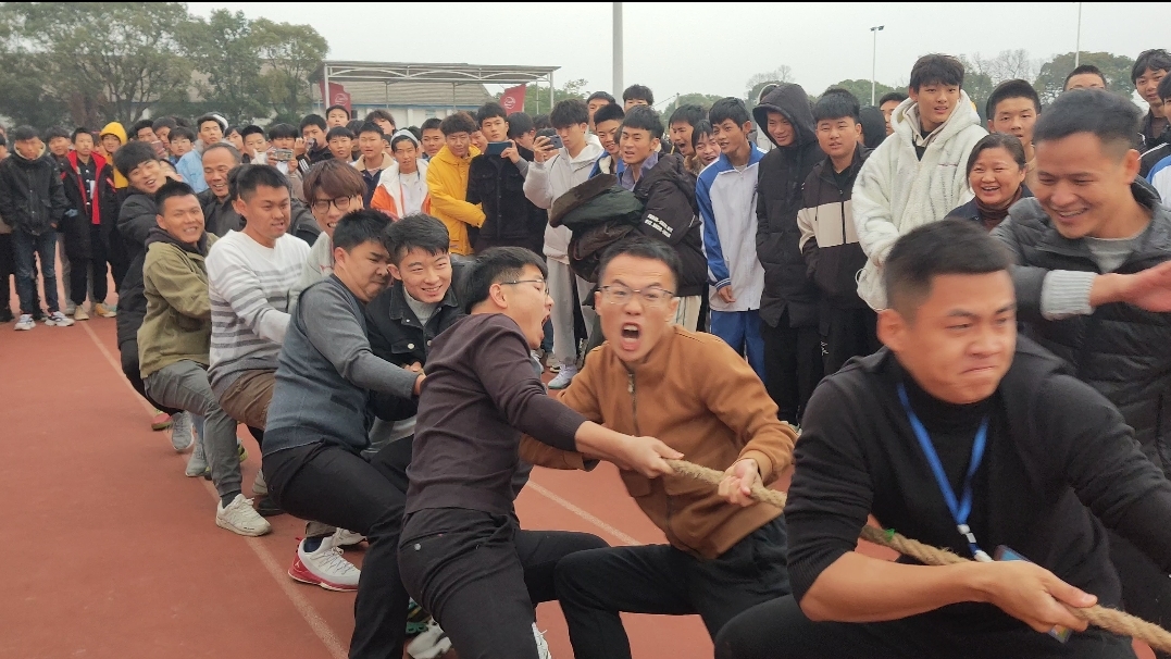 比出團結(jié),賽出風采||南昌軌道學校舉辦冬季拔河比賽